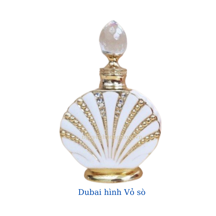 Tinh Dầu Nước Hoa Dubai Hình Vỏ Sò (30 Mùi Cao Cấp)